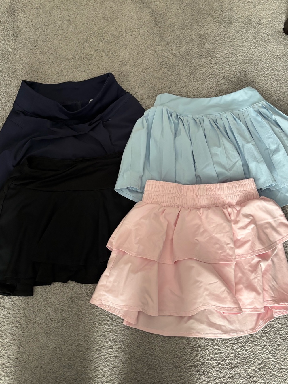 Girls All In Motion skorts. Bundle of 4 skorts